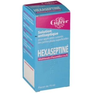 Hexaseptine 0,1 Pour Cent, Solution Pour Application Cutanée En Flacon
