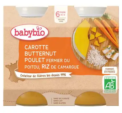 Babybio Pot Carotte Courge Butternut Poulet Riz à Béziers