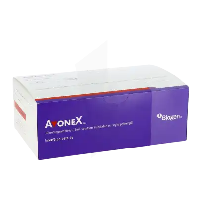 Avonex 30 Microgrammes/0,5 Ml, Solution Injectable, En Stylo Prérempli à CHENÔVE