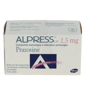 Alpress L.p. 2,5 Mg, Comprimé Osmotique à Libération Prolongée