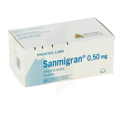 Sanmigran 0,50 Mg, Comprimé Enrobé à Eysines