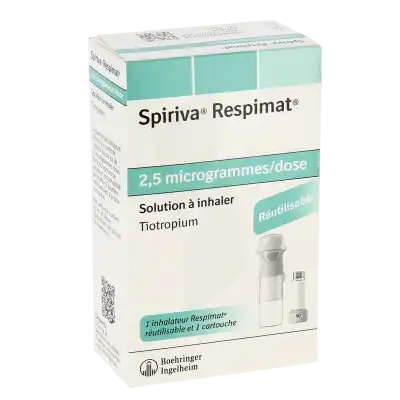 SPIRIVA RESPIMAT 2,5 microgrammes/dose, solution à inhaler