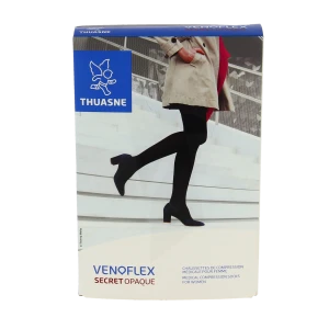 Thuasne Venoflex Secret 2 Chaussette Opaque Doré T1n