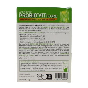 Granions Probio'vit Flore Gélule B/10