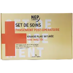 Nepenthes Set Pansement Post-opératoire Grandes Plaies B/3 à Toulouse