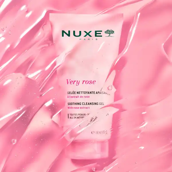 Nuxe Very Rose Gelée Nettoyante Apaisante T/150ml