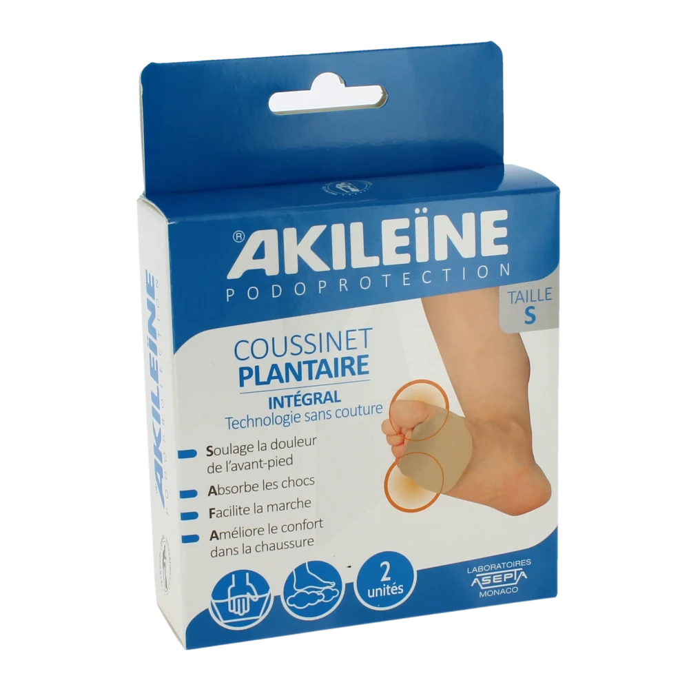 Akileïne Coussinet Plantaire Intégral Taille S