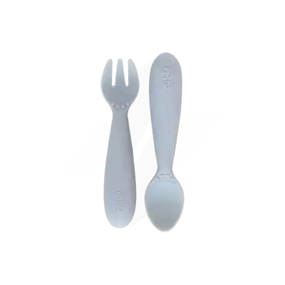 Mini Ustensils Cuillère+fourchette Pewter à Vierzon