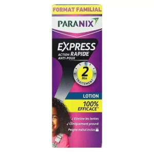 Paranix Express 2 Min Lot Antipoux Fl/200ml+peigne