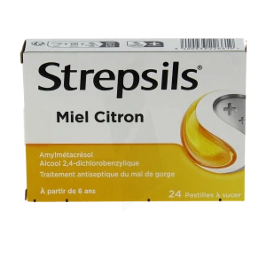Strepsils Miel Citron, Pastille à Sucer