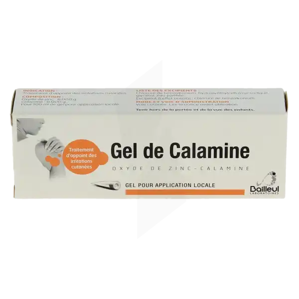 Gel De Calamine Therica, Gel Pour Application Locale