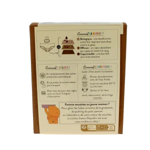 Sisters Republic Ginger Boxer Menstruelle Flux Super Tl