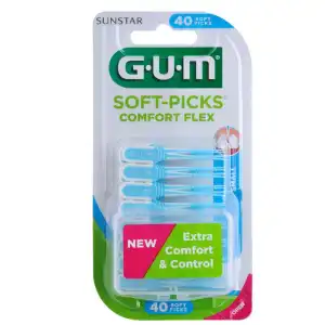 Gum Soft Picks Comfort Flex Pointe Small Interdentaire B/40 à ALBERTVILLE