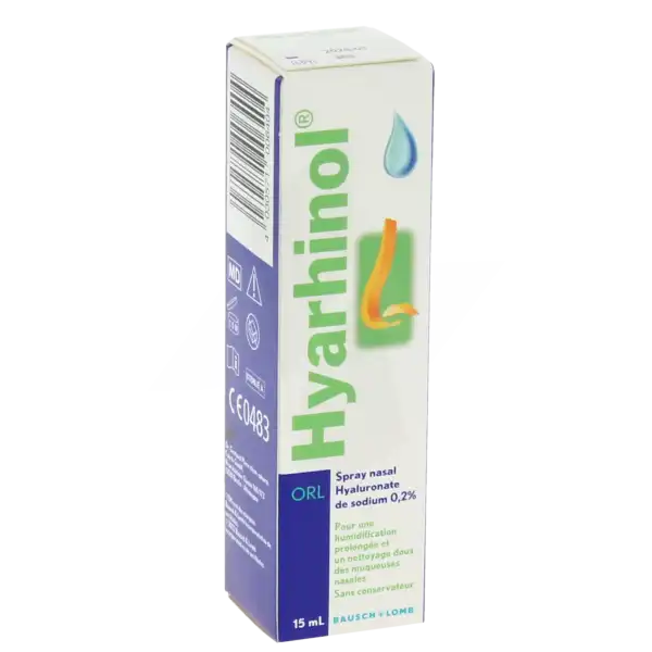 Hyarhinol Solution Nasale Hygiène Des Fosses Nasales Fl Pulv/15ml