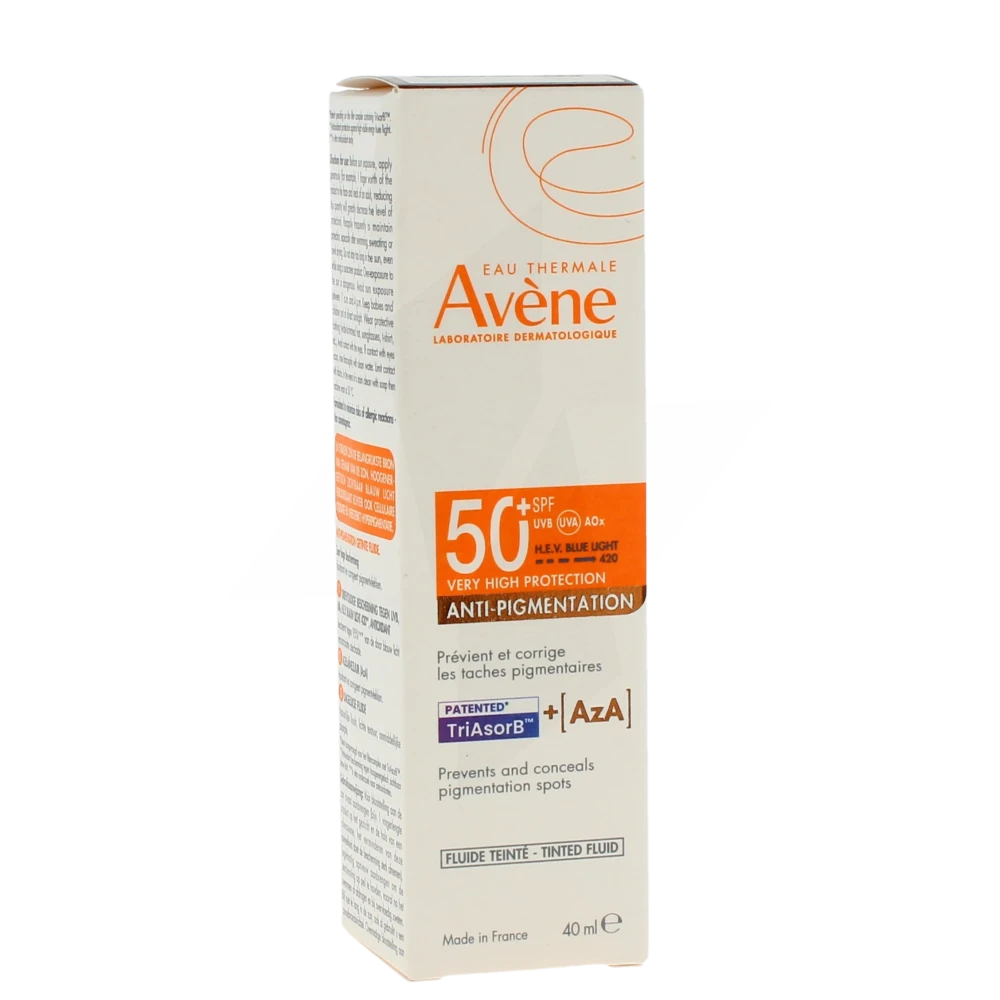 Avène Fluide Expert Anti-pigmentation Spf50 Flacon Pompe De 40 Ml