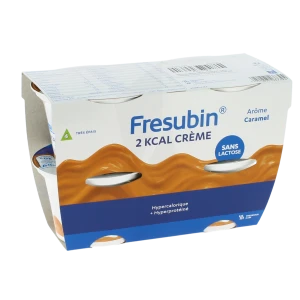 Fresubin 2 Kcal Crème Nutriment Caramel 4pots/200g