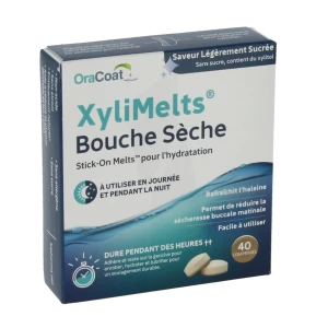 Xylimelts Past Adhésive Légèrement Sucrée B/40