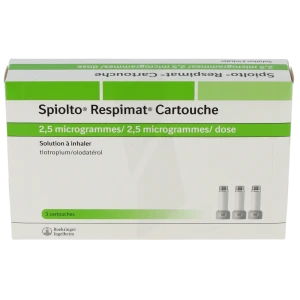 Spiolto Respimat 2,5 Microgrammes/2,5 Microgrammes/ Dose, Solution à Inhaler