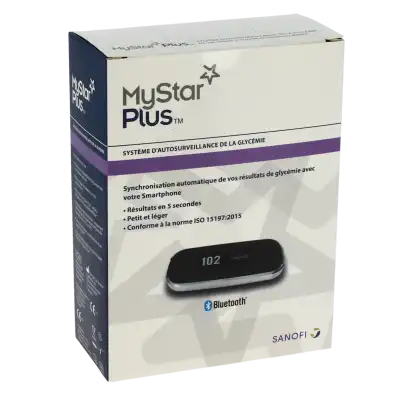 Mystar Plus Lecteur GlycÉmie Kit Complet à Ris-Orangis