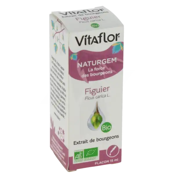 Bourgeons Figuier Vitaflor Bio, Fl 15 Ml
