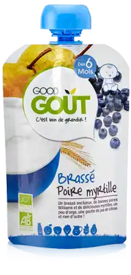 Good Gout Brasses Poire Myrtille Bio Des 6 Mois 90 G à SAINT-PRYVÉ-SAINT-MESMIN