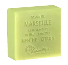 Savon De Marseille Citron Menthe - Pain De 100g à Drocourt