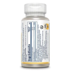 Solaray Zinc 15mg Capsules Végétales B/60