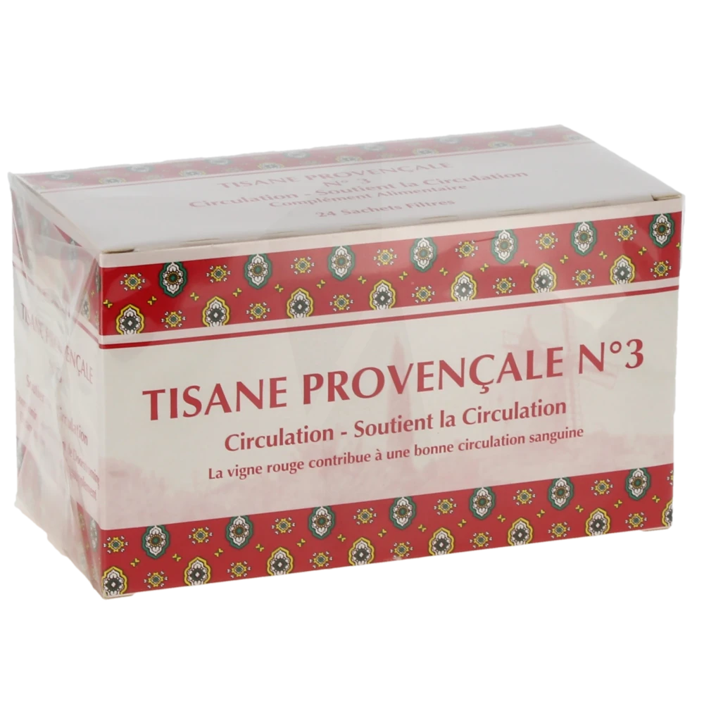 Tisane Provencale N°3 Tis Circulation Rouge 24sach/2g