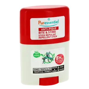 Puressentiel Anti-pique Répulsif Zone Tropicale Waterproof Stick/20ml à Mérignac