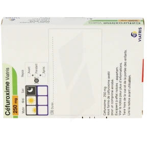 Cefuroxime Viatris 250 Mg, Comprimé Enrobé