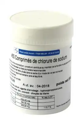 Comprime De Chlorure De Sodium, Pot 250 G (450 Comprimés) à Ris-Orangis