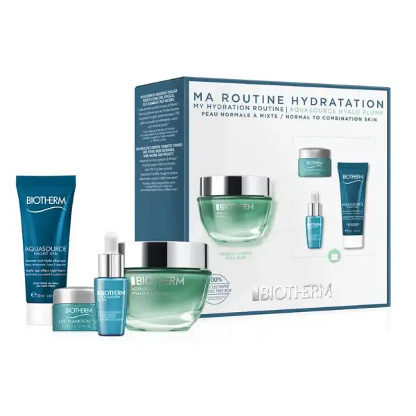 Biotherm Aquasource Hyalu Plump Ma Routine Hydratation Coffret