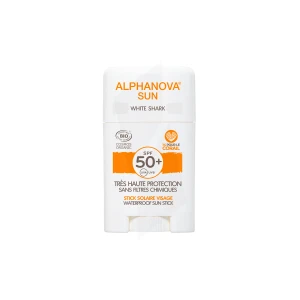 Alphanova Sun Bio Spf50+ Stick Visage Blanc 12g