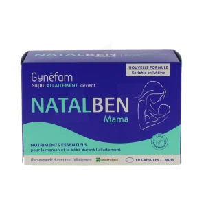 Natalben Mama Capsules Boîte De 60