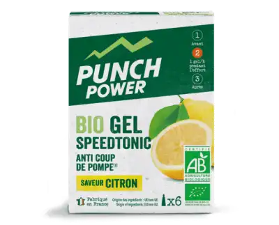 Punch Power Speedtonic Gel Citron 6t/25g à CHENÔVE