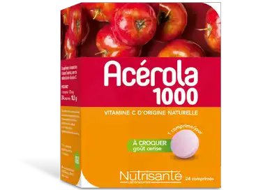 Nutrisanté Acérola 1000mg Comprimés B/60 à Mûrs-Erigné