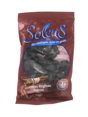 Solens Gommes Gomme Réglisse Bateau Sachet/100g à LE-TOUVET