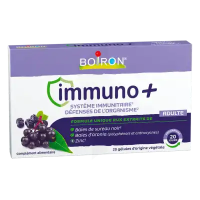 Boiron Immuno+ Adulte Gélules B/20 à Chalon-sur-Saône