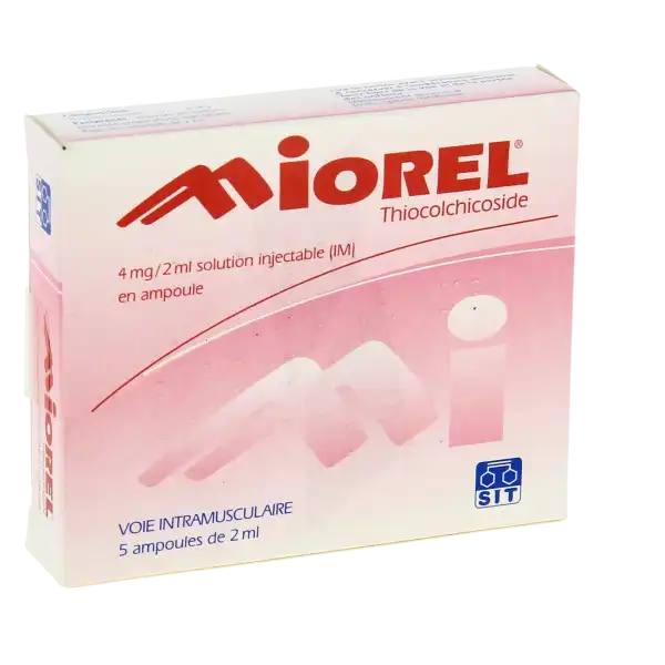 Miorel 4 Mg/2 Ml, Solution Injectable (im) En Ampoule
