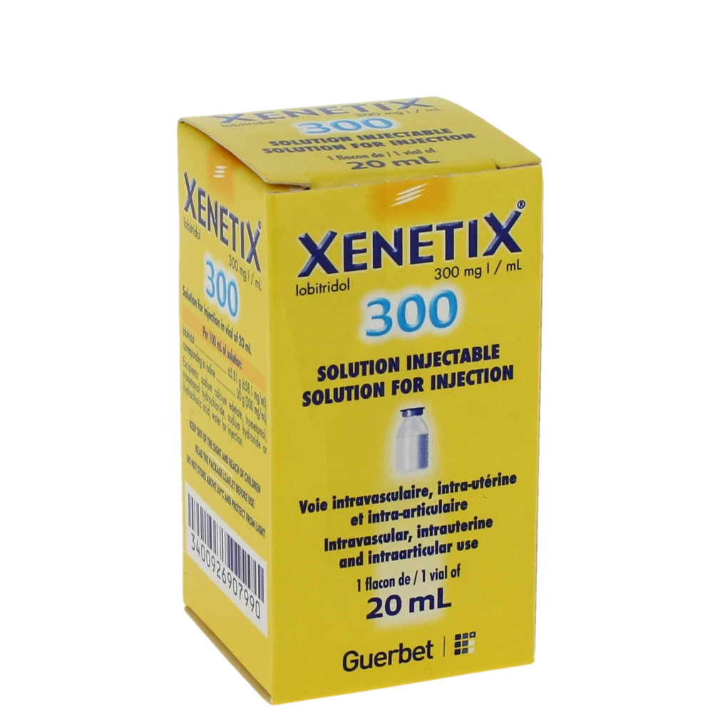 Xenetix 300 (300 Mg D'iode/ml), Solution Injectable
