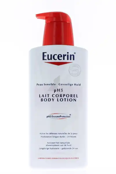 Eucerin Peau Sensible Ph5 Lait Corporel Fl Pompe/400ml