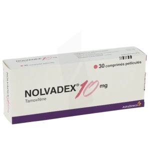 Nolvadex 10 Mg, Comprimé Pelliculé