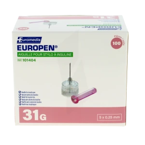 Europen Aig P Stylo Inject 25gx5mm B/100