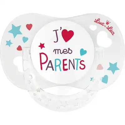 Luc Et Léa Sucette Symétrique Avec Anneau +18mois Parent/bisou à TALENCE