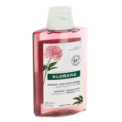 Klorane Capillaire Shampooing Pivoine Bio Fl/200ml à MIRAMONT-DE-GUYENNE