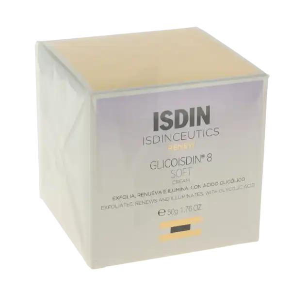 Isdin Glicoisdin 8 Soft Facial Crème Pot/50g