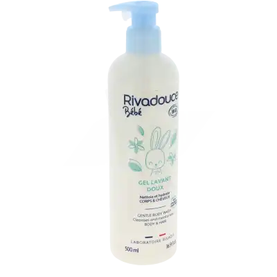 Rivadouce Bébé Bio Gel Doux Lavant Fl pompe/500ml