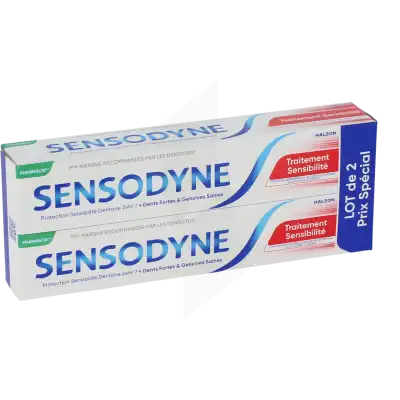 Sensodyne Pro Dentifrice Traitement Sensibilite 75ml X 2 à Annecy