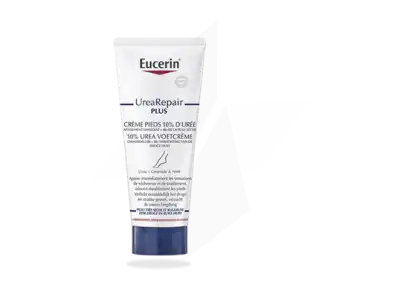 Eucerin Urearepair Plus 10% Urea Crème Pieds Réparatrice 2*100ml à BOURG-SAINT-MAURICE