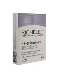 Acheter Richelet Sélénium ACE Essentiel 30+ Comprimés B/90 à CUERS